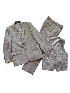 Three Piece Suit with Tie
